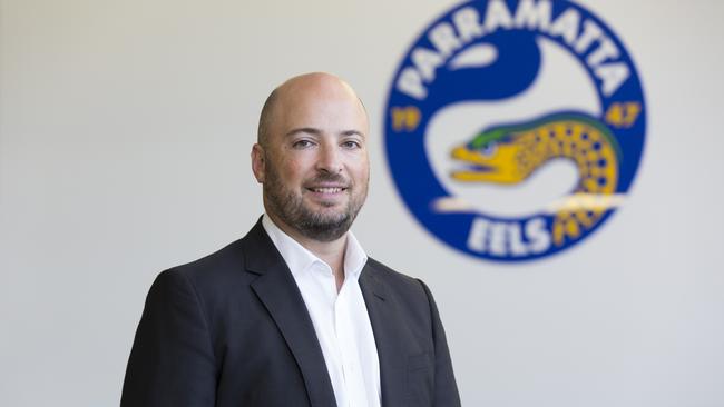 Incoming Parramatta boss Jim Sarantinos