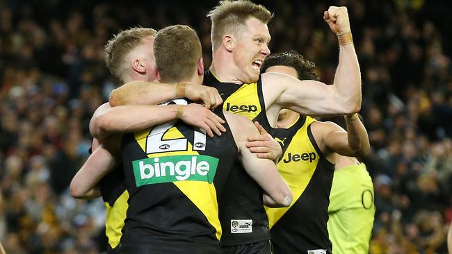 Richmond holds an incredible record at the MCG. Picture: Michael Klein