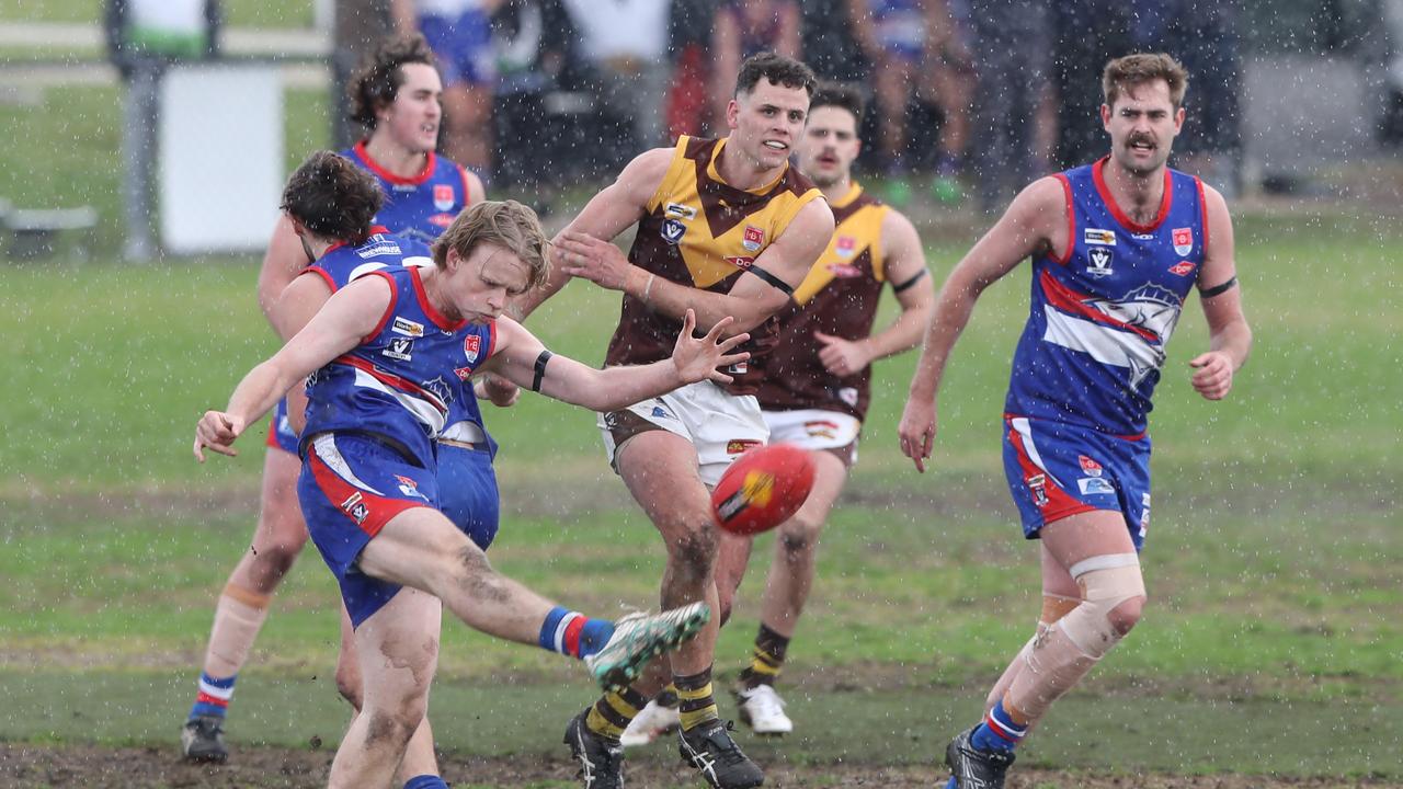 Queenscliff's Lachie Kidd was among the BFNL’s elite midfielders in 2024. Picture: Alan Barber