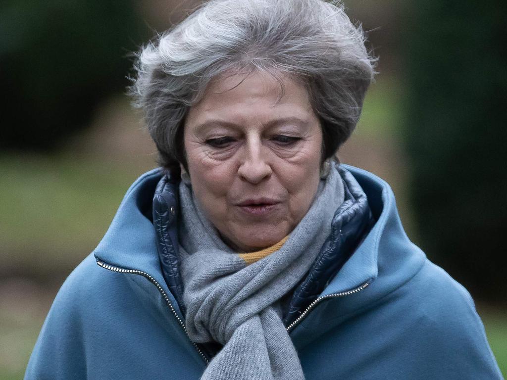 UK Prime Minister Theresa May warned MPs preparing to vote down her EU divorce deal that failing to deliver Brexit would be a ‘catastrophic and unforgivable breach of trust in our democracy’. Picture: Daniel Leal-Olivas/AFP