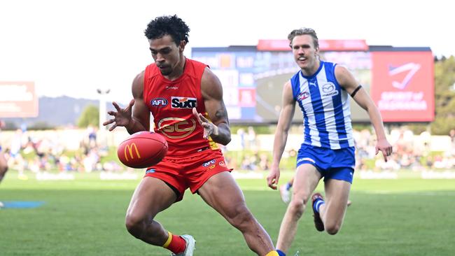 Malcolm Rosas Jr is one player who has the tools to elevate his game next season under Damien Hardwick. Picture: Getty Images