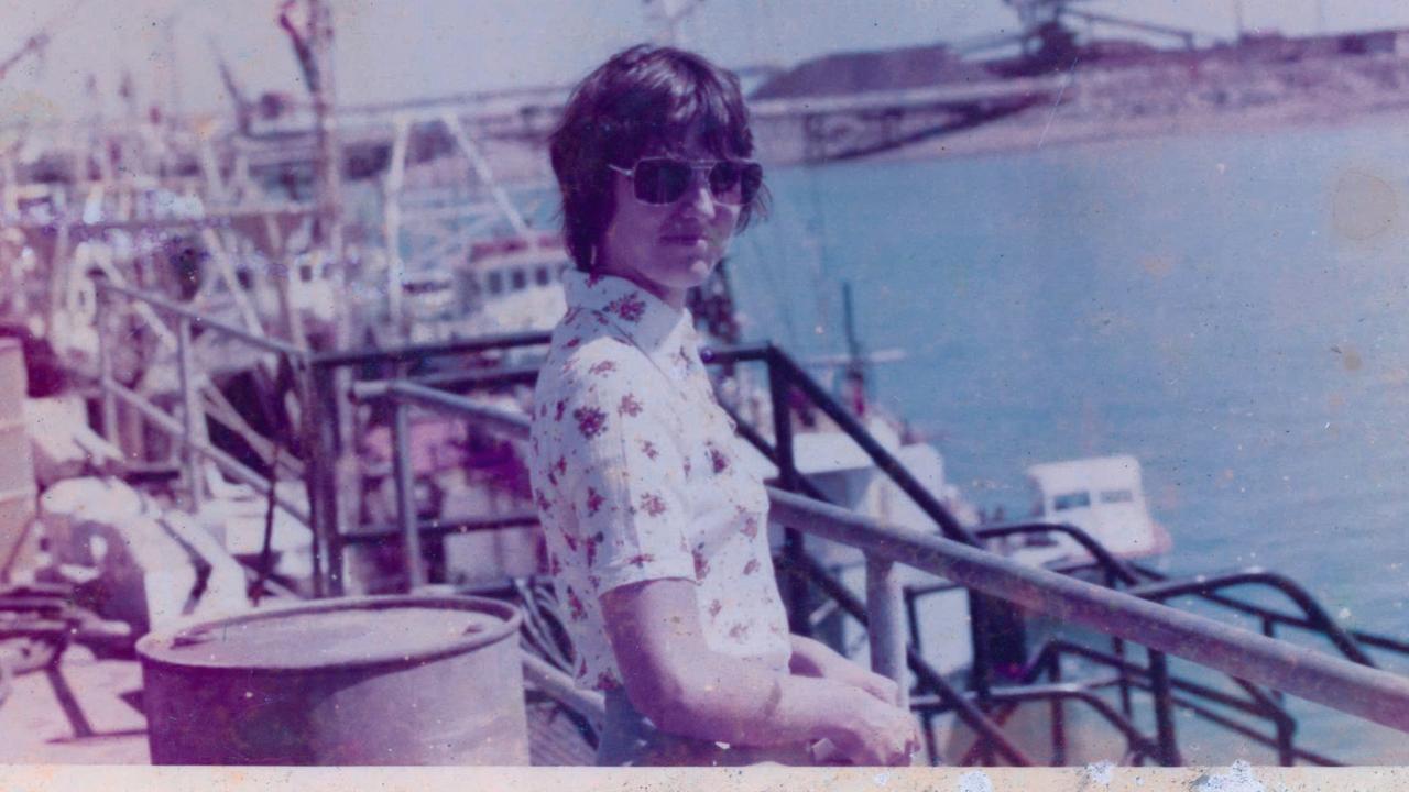 Collins in Darwin. Picture: Rock and Tempest: Surviving Cyclone Tracy and its Aftermath by Patricia Collins, Hachette Australia.