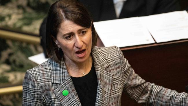 Premier Gladys Berejiklian says it is time for states to pay back NSW for putting up with their COVID cases. Picture: NCA NewsWire/Bianca De Marchi