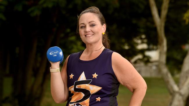 Kerri Whitbread has shed 40kg this year and his halved her dress size from 24 to 12. Picture: Evan Morgan