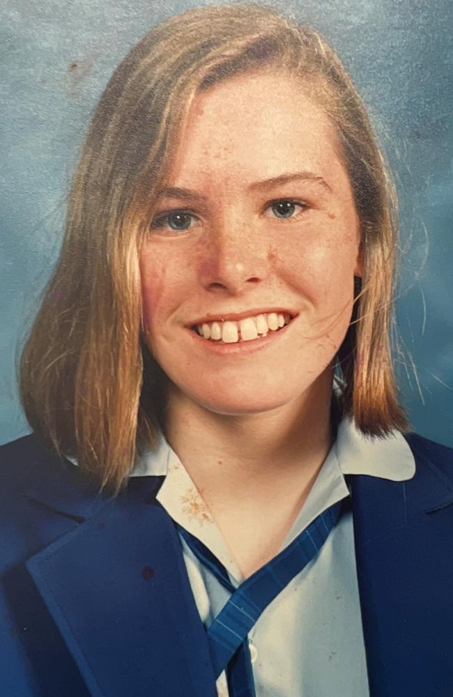 Karen Iles was a gifted Year 8 student when she was gang raped on holiday. Picture: Supplied