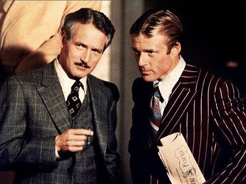 Paul Newman and Robert Redford in the movie The Sting.