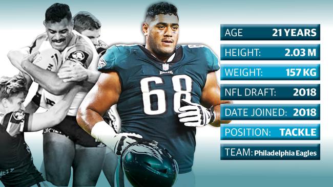 Jordan Mailata has the physical capabilities to succeed in the NFL.