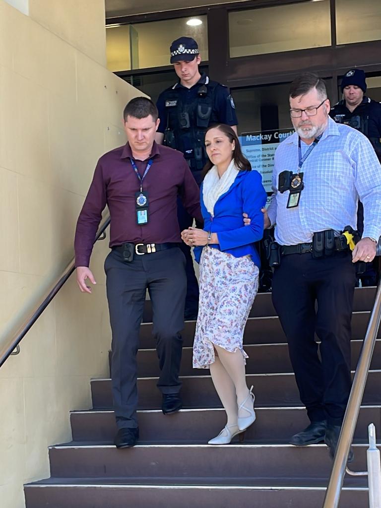 Jessica Blinda Polsoni, who is charged with murder over the death of her 14-month-old daughter Diana Hanbury in 2022, has been rearrested and her bail has been revoked. Picture: Zoe Devenport