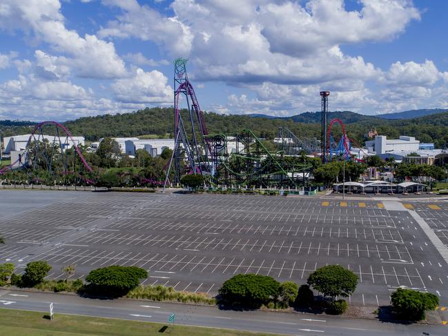 Movie World on the Gold Coast. Picture: Jerad Williams