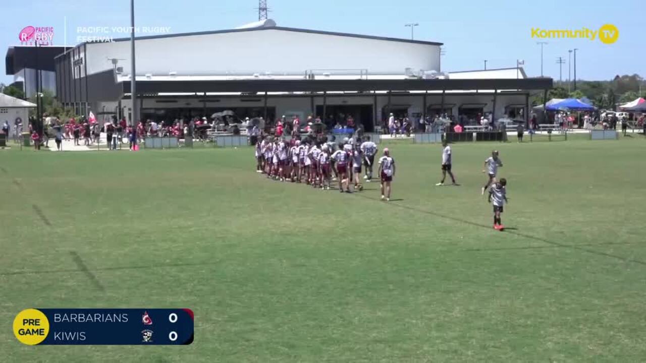 Replay: Queensland Barbarians v Queensland Kiwis (U12)—2024 Pacific Youth Rugby Festival Day 2