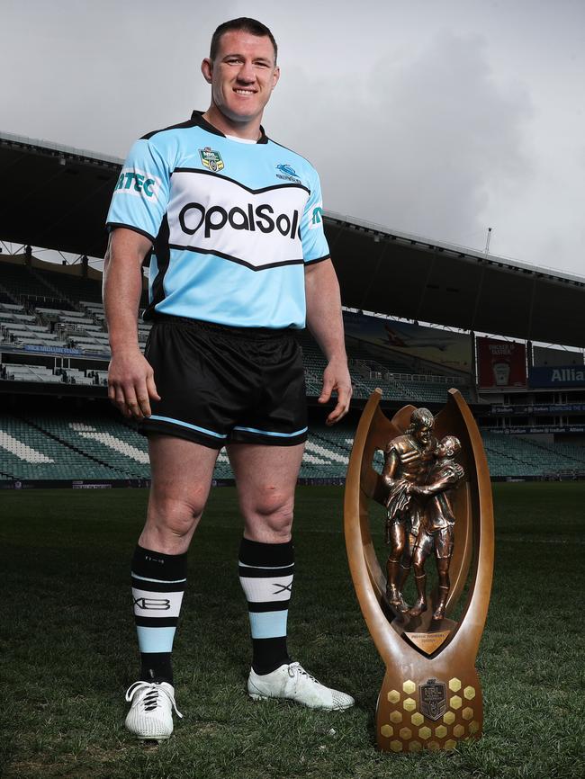 Gallen has been through the lot with Cronulla. (Brett Costello)