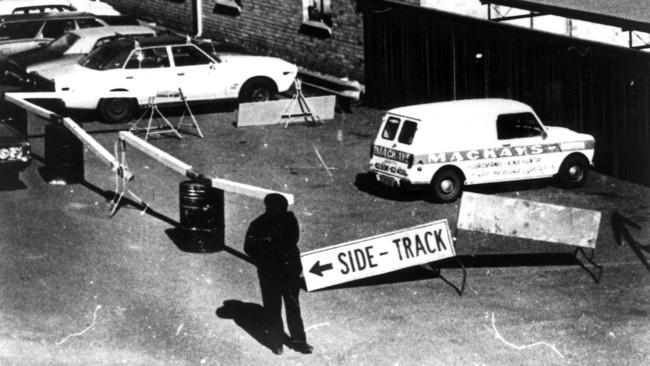 The white mini-van from which Donald Mackay disappeared in July 1977.