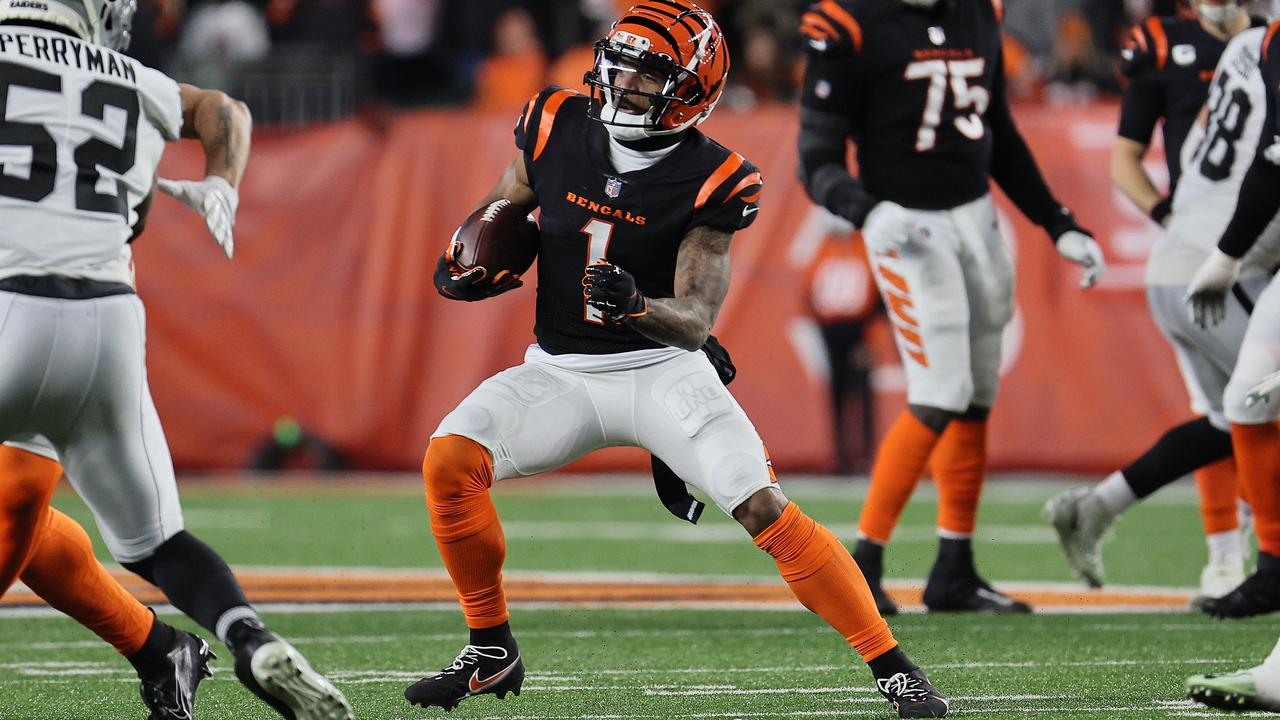 The Bengals decision to draft Ja'Marr Chase over Sewell pays off in Super  Bowl run - AS USA