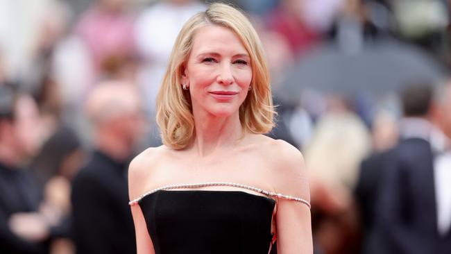 Cate Blanchett attends the The Apprentice red carpet at Cannes Film Festival. Picture: Andreas Rentz, via Getty Images