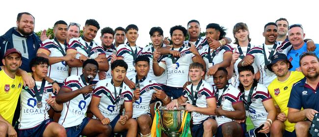 Ipswich are the national schoolboys champions. Picture David Clark