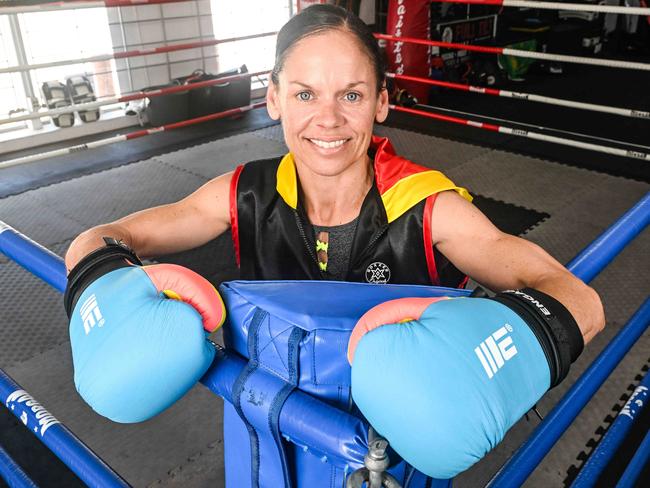 January 26, 2024: Boxer Bec Moss will have her first pro-fight in front of a home crowd on Feb 10. Picture: Brenton Edwards