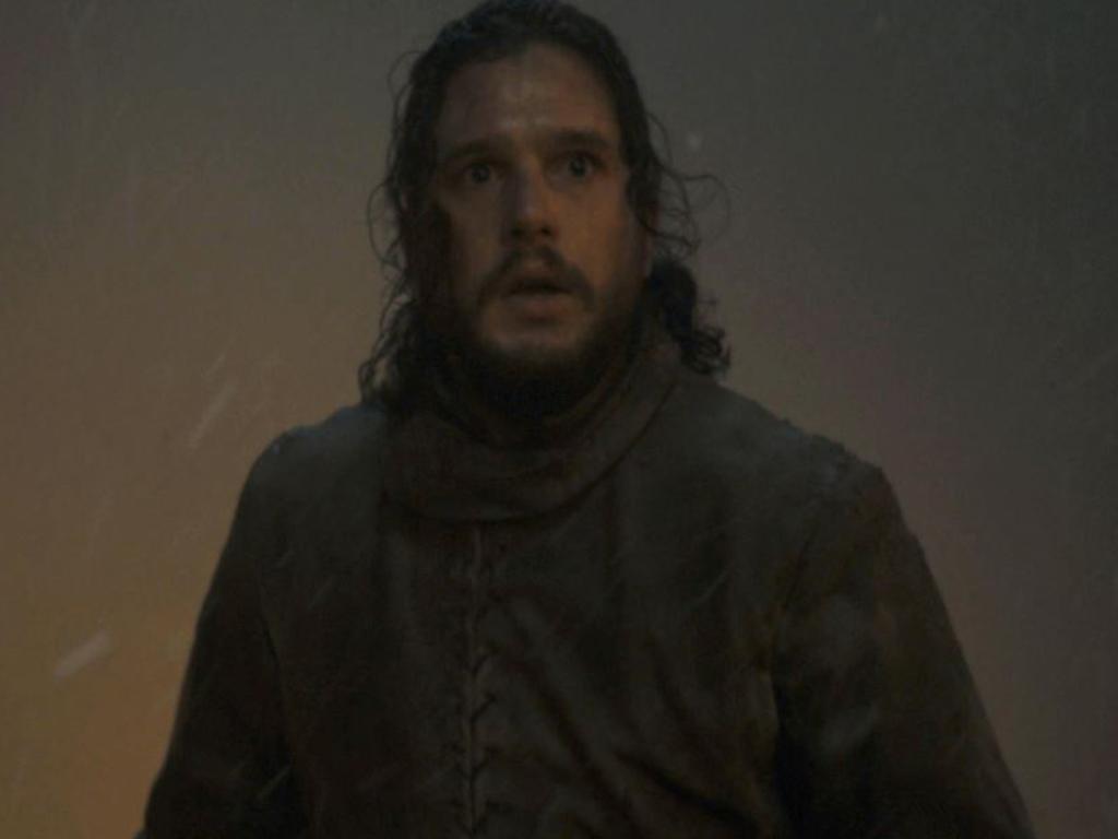 Jon Snow (Kit Harington) in Game of Thrones.  Picture:  HBO