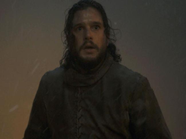 Jon Snow (Kit Harington) in Game of Thrones.  Picture:  HBO