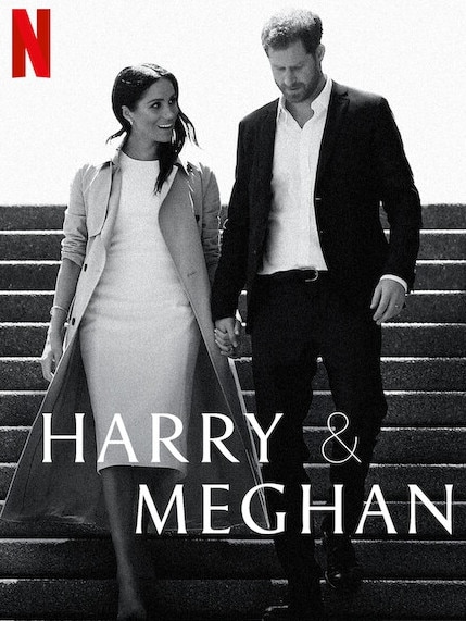 An official still released for the upcoming Harry and Meghan docuseries on Netflix. Picture: Netflix