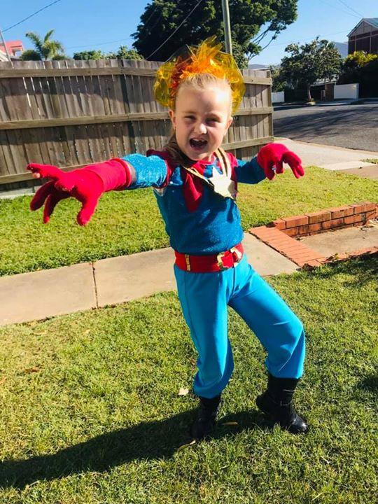 Monique Jackson: Captain Marvel. Quest Community News Book Week Photos. Wynnum Herald. Picture supplied.