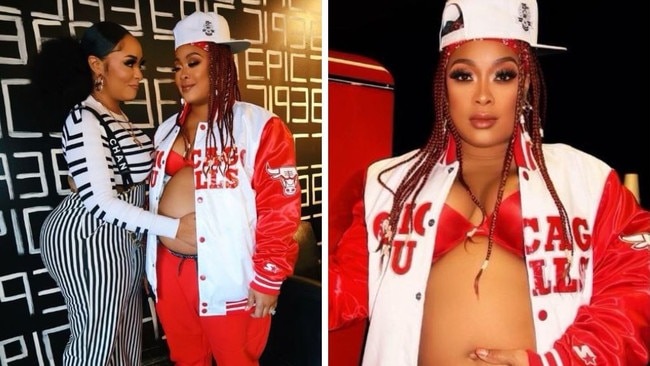 Da Brat is pregnant with her first baby at age 48. Picture: Artez La'Mon Noel