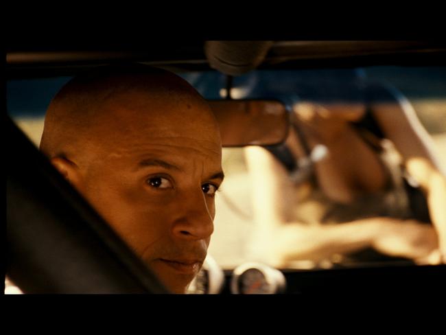 Vin Diesel in Fast &amp; Furious (2009), the fourth installment of the franchise. Picture: Supplied