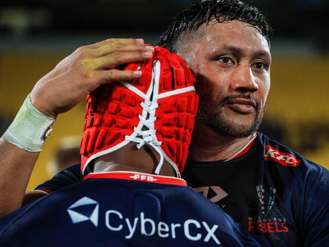 The Melbourne Rebels were axed from Super Rugby at the end of last season. Picture: Grant Down/AFP