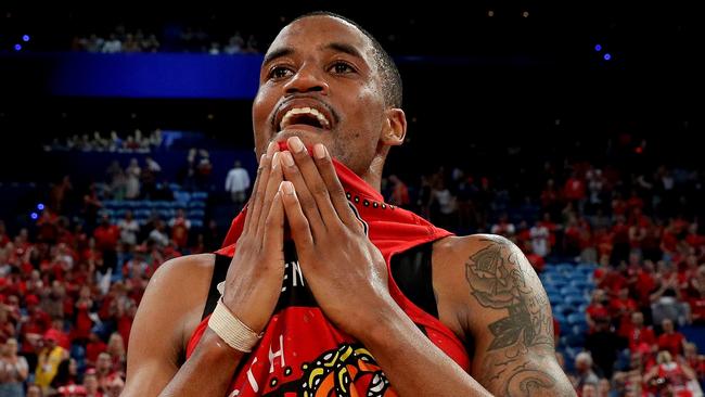 Bryce Cotton cemented himself as a NBL great. Picture: AAP/Richard Wainwright