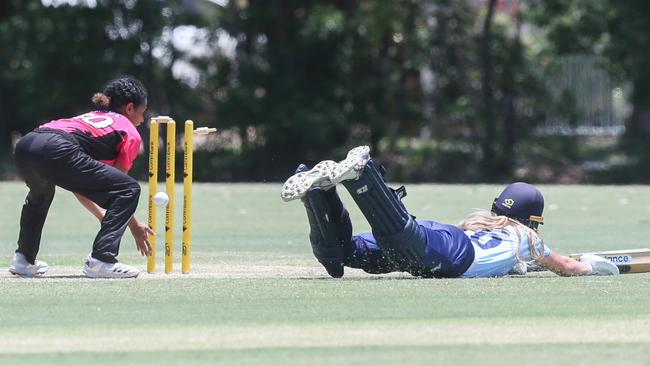Underage 19 Female Championships; Various Matches played at Nudgee College Cricket Ovals 14.12.23 Pics by Stephen Archer