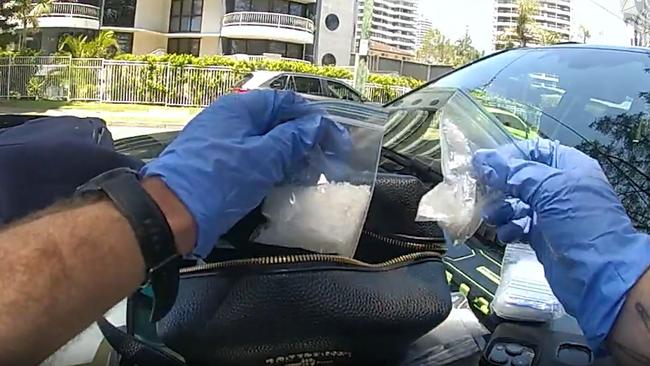 Drugs allegedly discovered by police during the search warrants. Picture: QPS