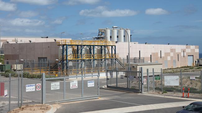 The Adelaide desalination plant at Port Stanvac. Another plant is also planned for Port Lincoln.