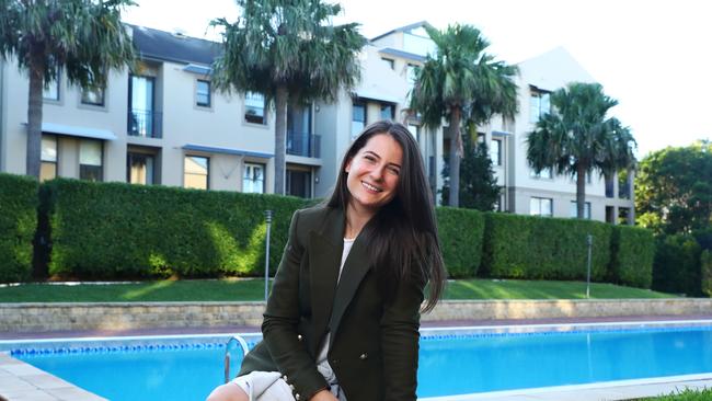 Real estate agent Laura Cipollone, who rents in Balmain, says timing is everything. Picture: John Feder