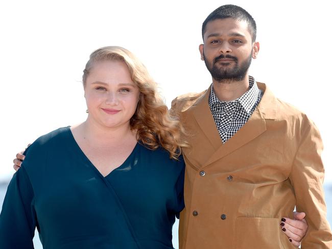 Danielle Macdonald and Siddharth Dhananjay at the 70th annual Cannes Film Festival on May 26, 2017. Picture: Antony Jones/Getty Images