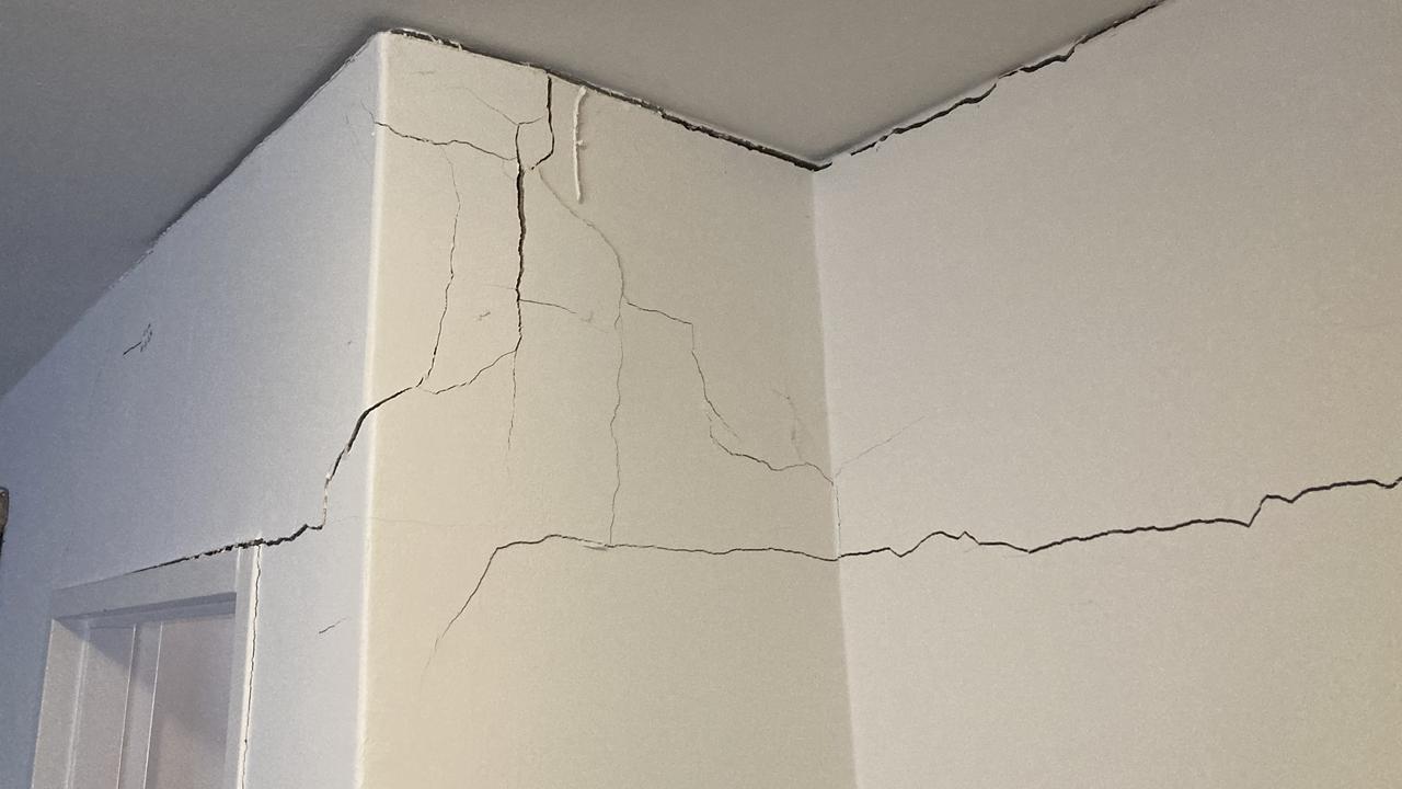 Issues with cracking in the building were first identified in 2015. Picture: Supplied