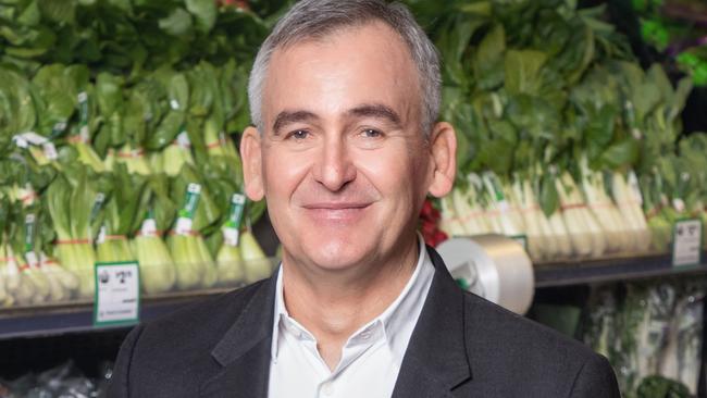 Woolworths chief executive Brad Banducci said he “long admired” the start-up. Picture: Supplied