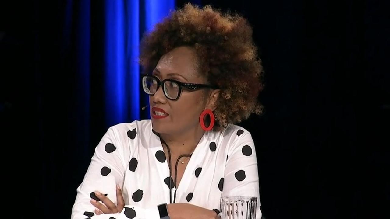 Virisila Buadromo speaks on ABC's Qanda. Picture: ABC