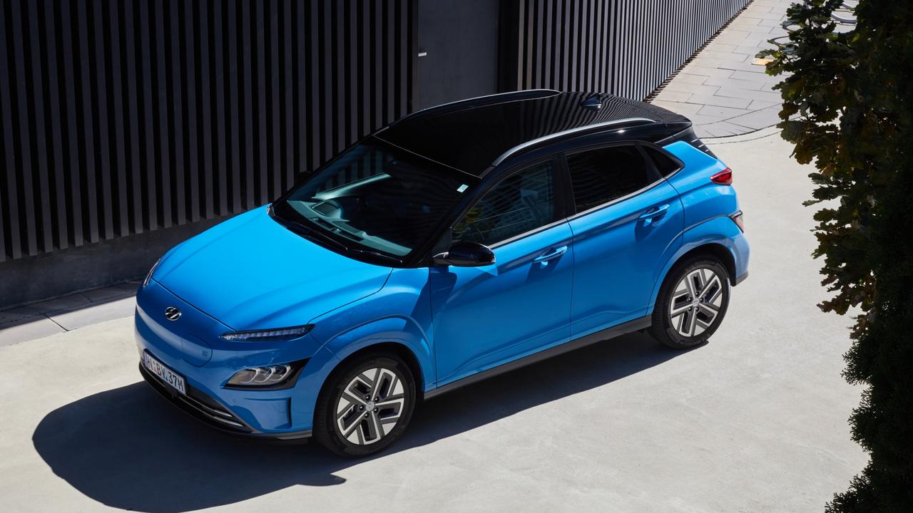 Hyundai's 2021 model Kona Electric Highlander has a range of more than 480km on one charge.