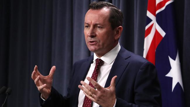 The authoritative, determined Mark McGowan who has come to national prominence over the past 18 months is a very different man to the one who was previously only tolerated by his Labor colleagues. Picture: Colin Murty