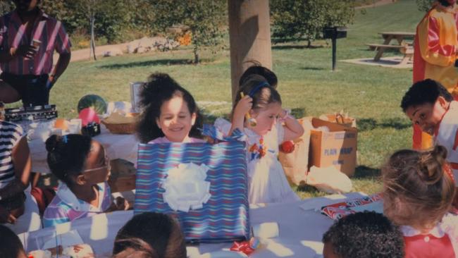 Meghan Markle birthday party as a child in Episode 2 of the Harry & Meghan six-part documentary series. Source: Netflix