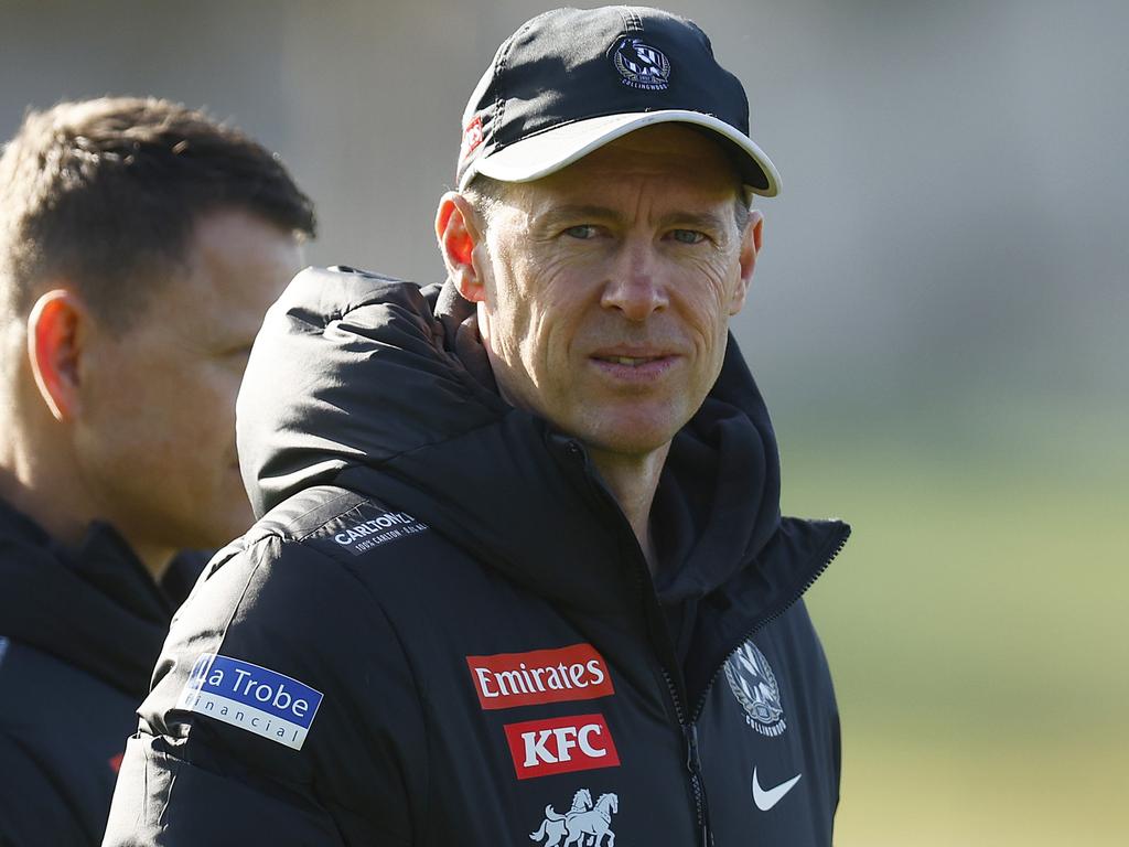 Collingwood coach Craig McRae has dismissed concerns over Nick Daicos. Picture: Getty Images