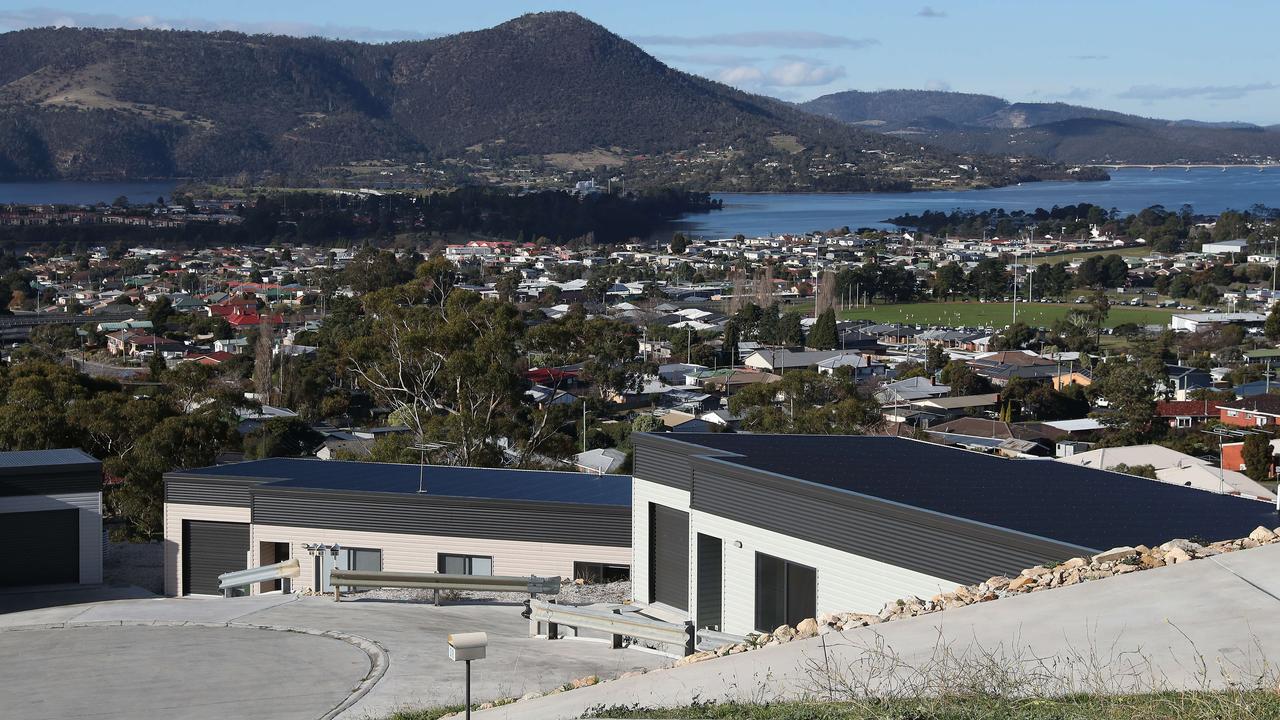 McGill Rise Claremont where homes have been deemed unsafe to inhabit. Picture: Nikki Davis-Jones