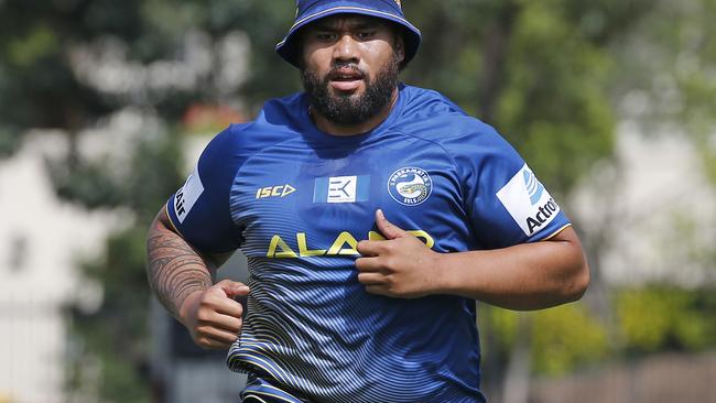 Junior Paulo can provide the power and muscle the Eels have lacked. Picture: Richard Dobson