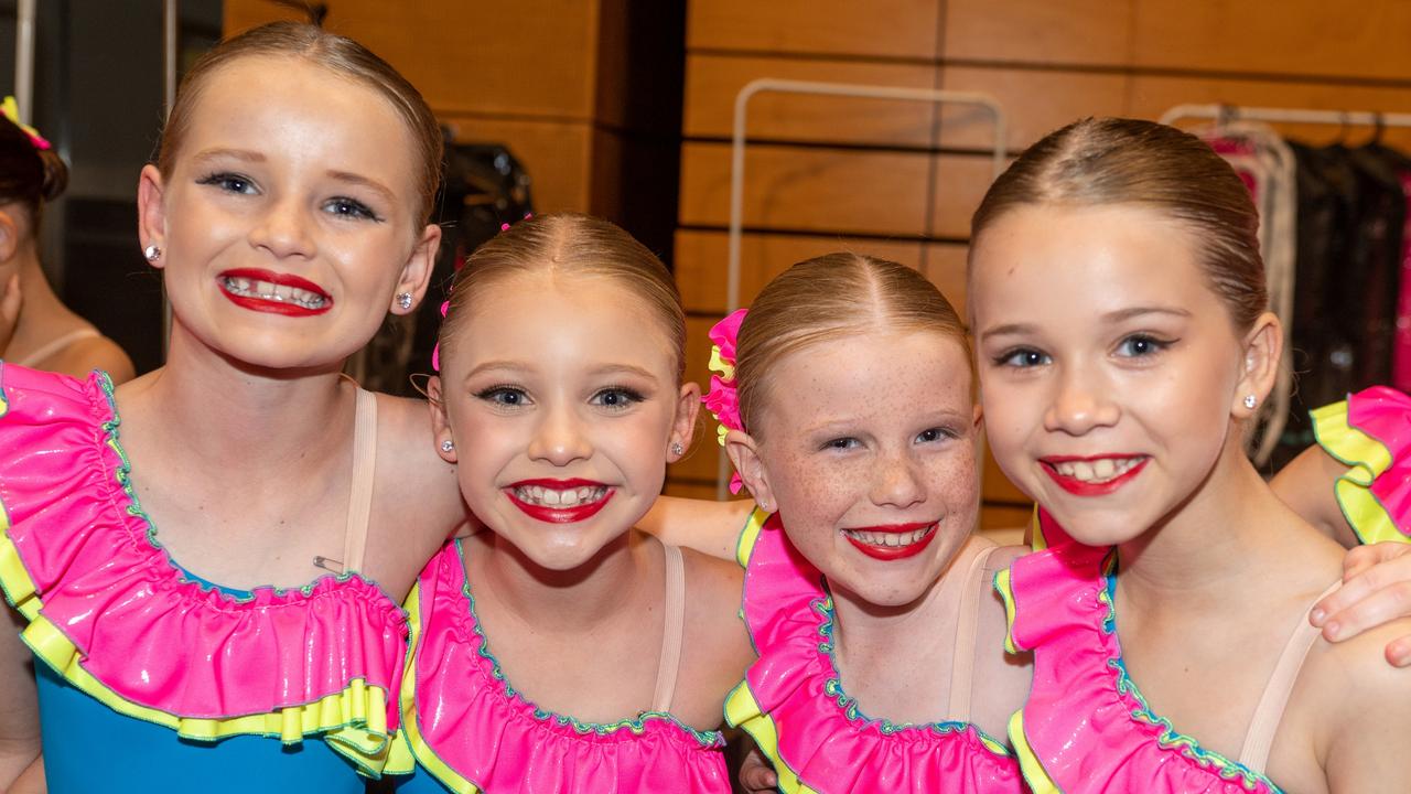 Sophie Murphy, Aaliyah Neeve, Molly Burns and Alex Lang at the 76th Mackay Eisteddfod Monday 2 October 2023 Picture: Michaela Harlow