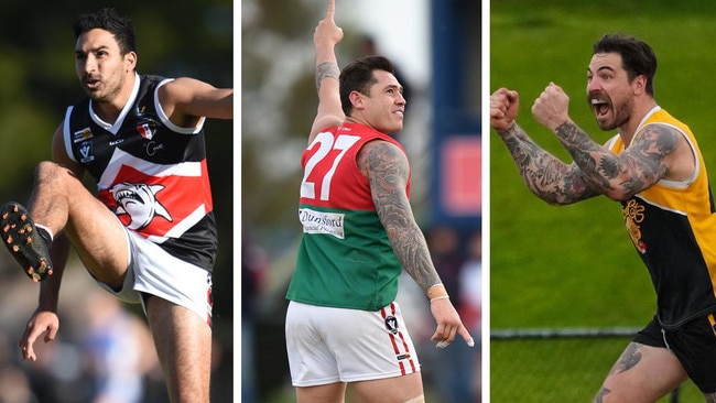 Trent Dennis-Lane (left), Aaron Edwards and Kyle Hutchison have moved to other leagues.