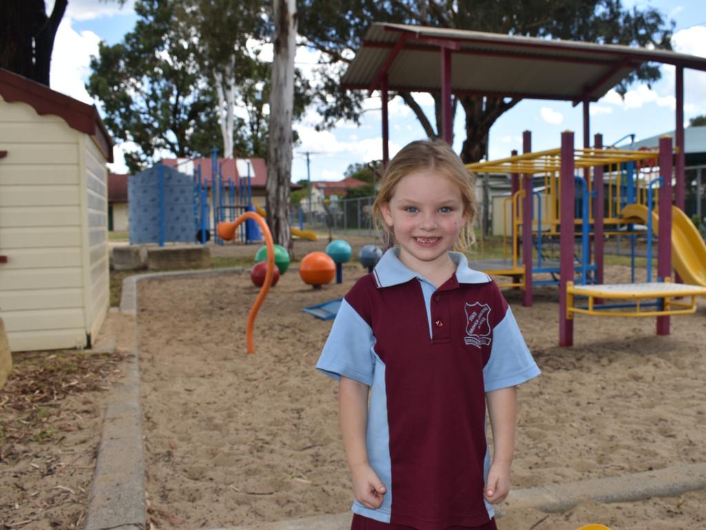 Warwick Central State School prep students are ready to embark on their schooling lives (Photo: Warwick Daily News)