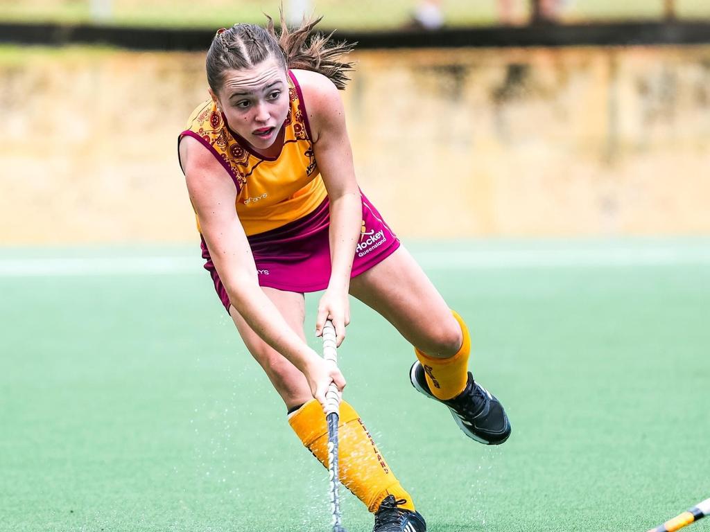 Cairns local Grace Brimstone represented the Queensland Cinders under 14s side in the National Championships in Perth. Picture: Supplied