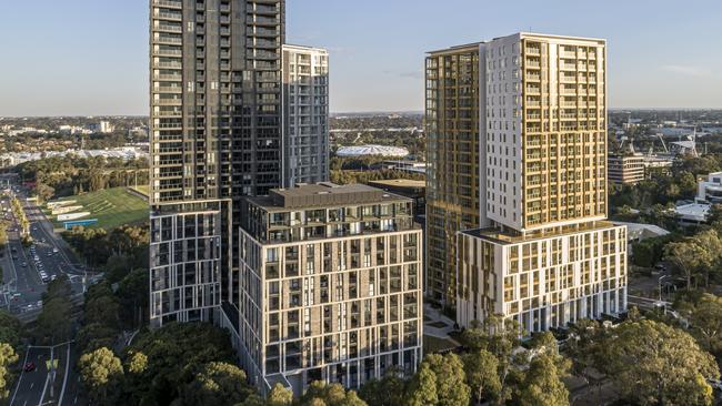 Mirvac’s LIV Indigo build-to-rent project at Sydney Olympic Park opened two years ago.