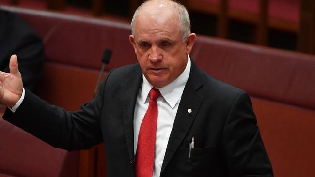 Nationals Senator John Williams. Picture: AAP Image/Mick Tsikas