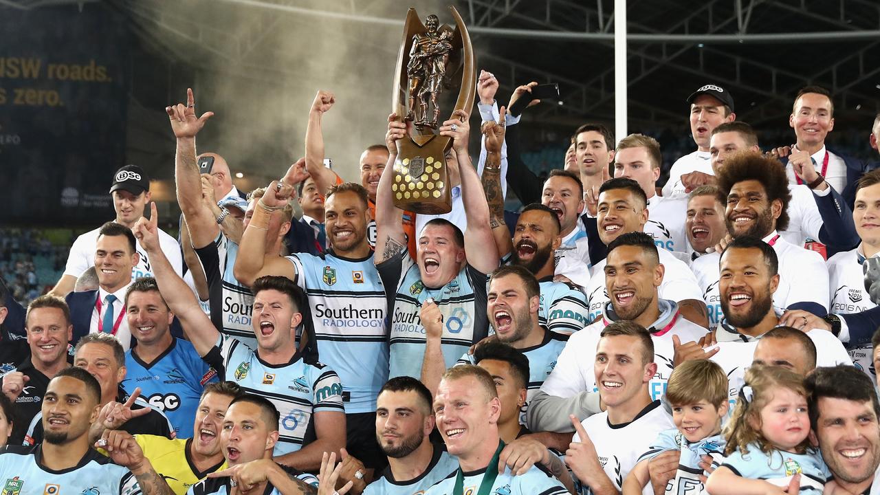 The Sharks 2016 premiership title has been cleared after a salary cap investigation