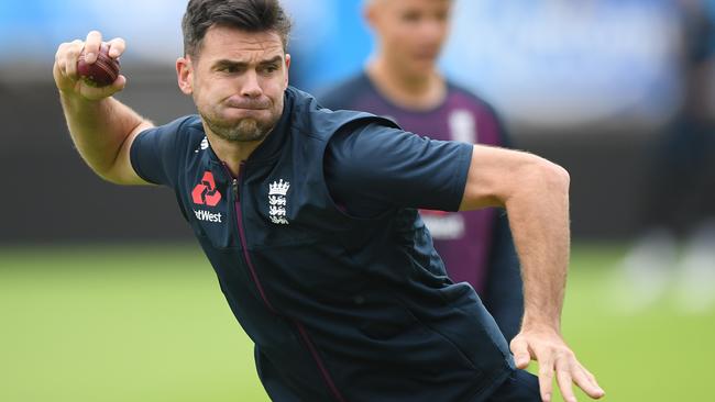 James Anderson is tracking to be fit for his home Test at old Trafford.